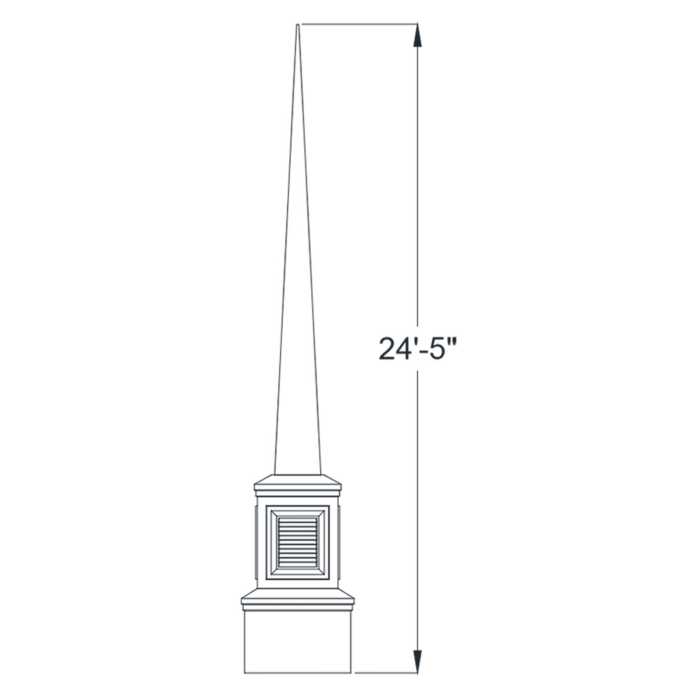 Stepmple Steeple 28 CHURCH STEEPLE | FIBERGLASS STEEPLE | STEEPLE|