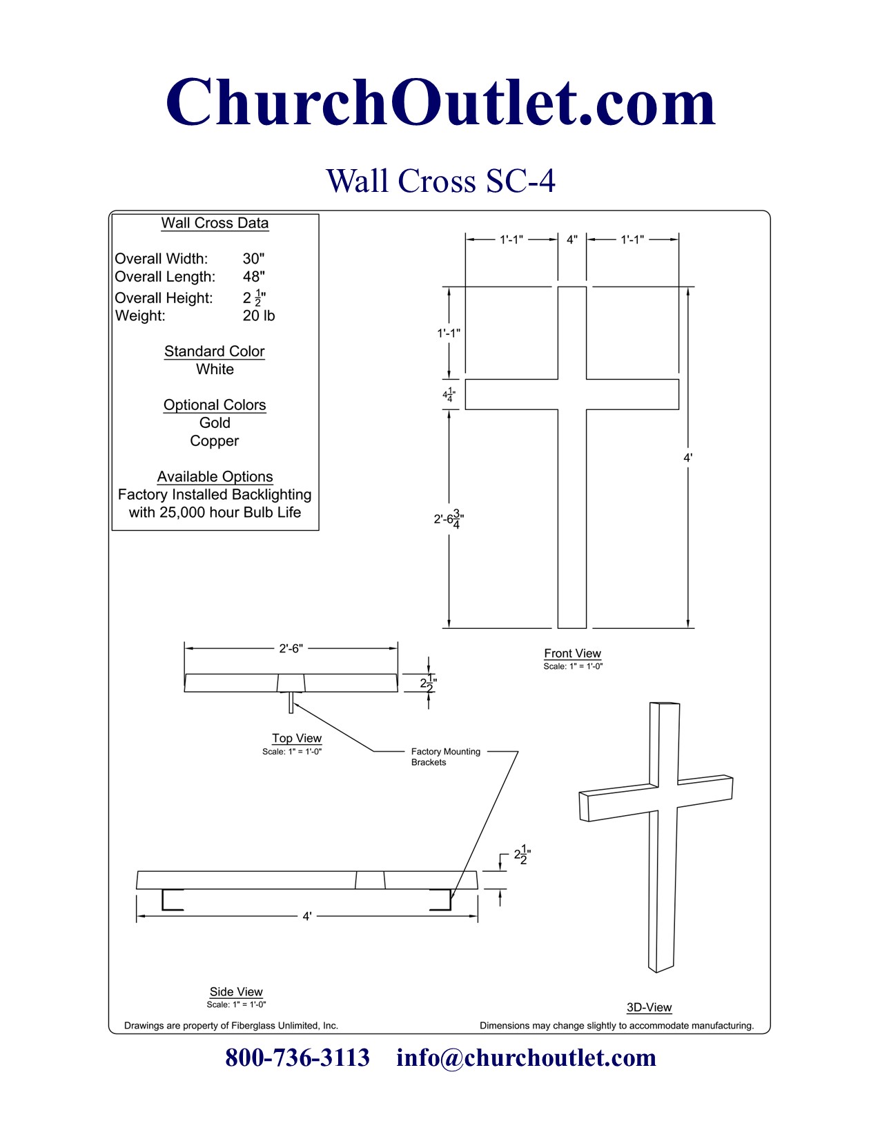 Wall Cross SC-4