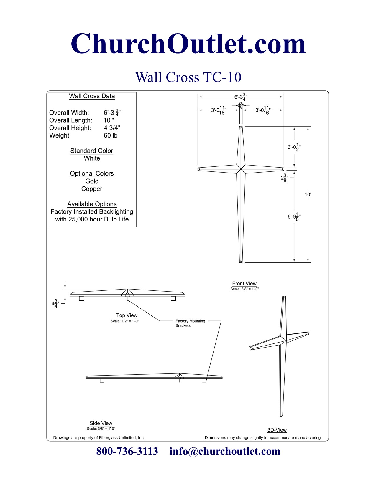 Wall Cross TC-10