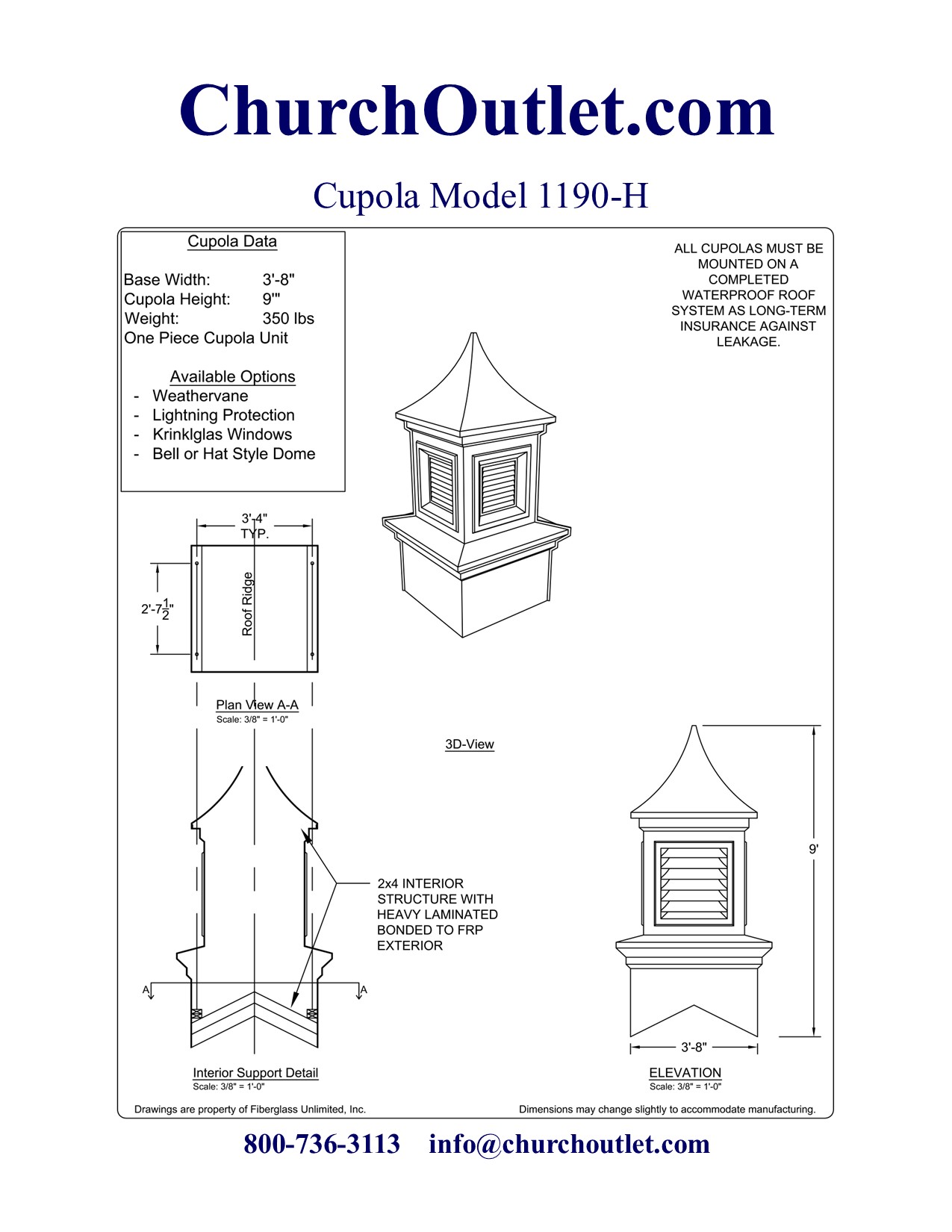 Cupola 1190H
