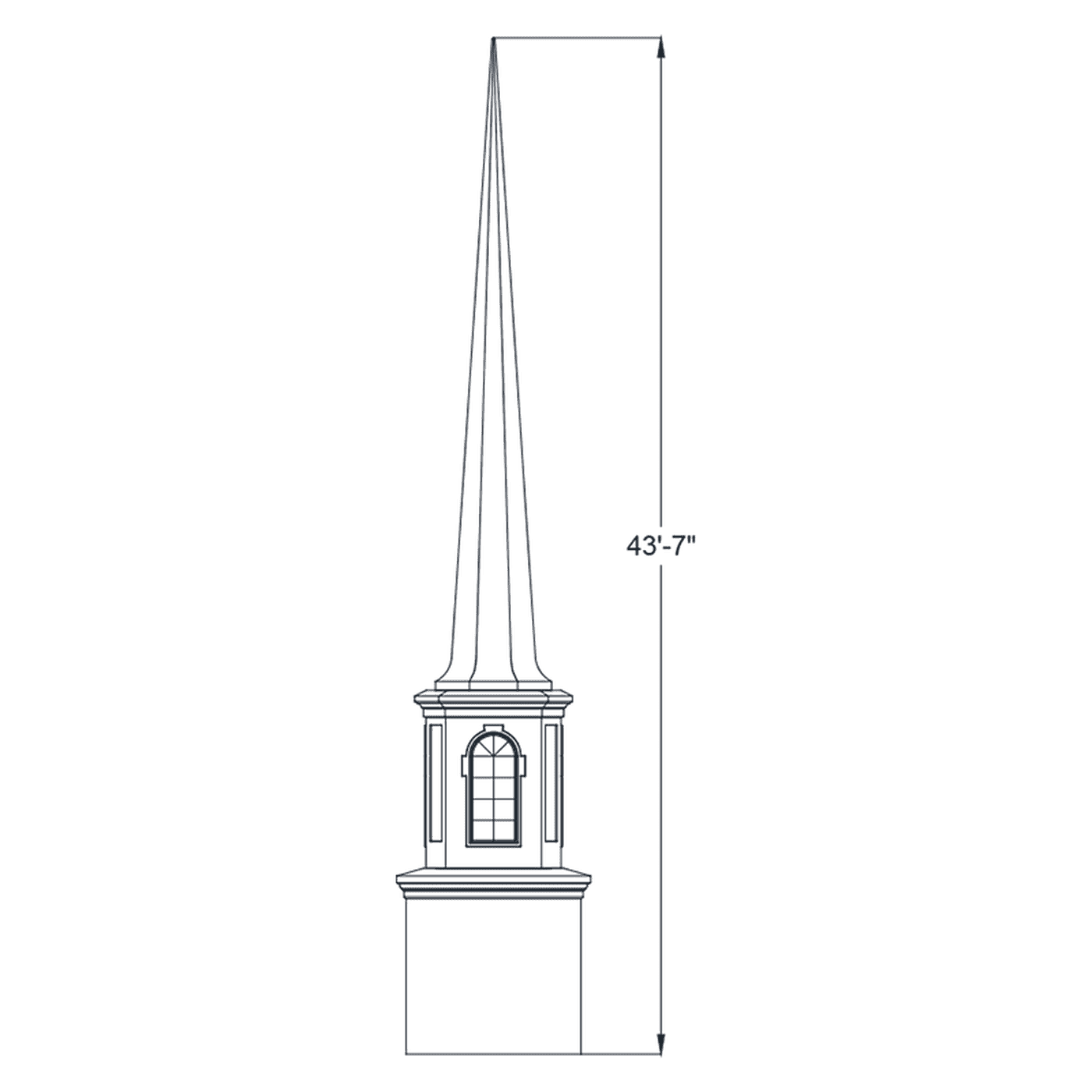 Stepmple CHURCH STEEPLE | FIBERGLASS STEEPLE | STEEPLE|