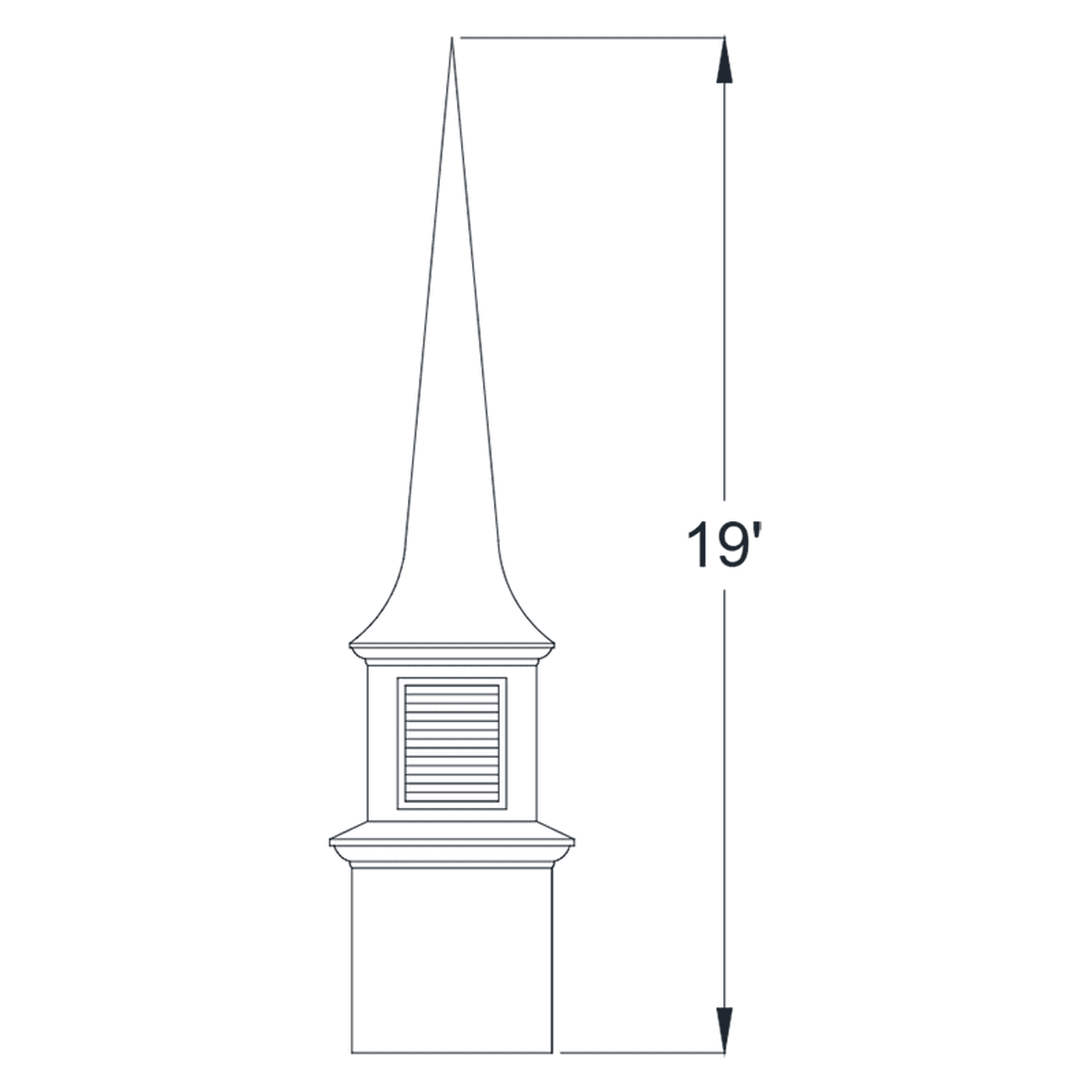 Stepmple CHURCH STEEPLE | FIBERGLASS STEEPLE | STEEPLE|