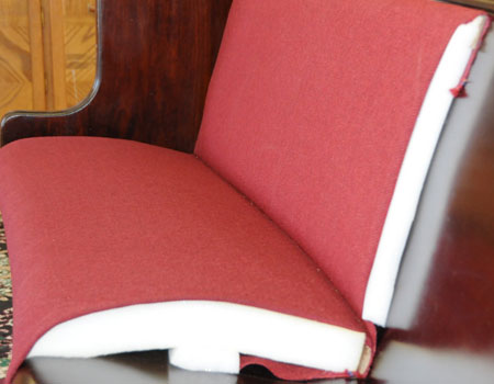 Pew Upholstery