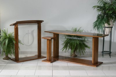 Proclaimer Series Pulpits and Communion Tables